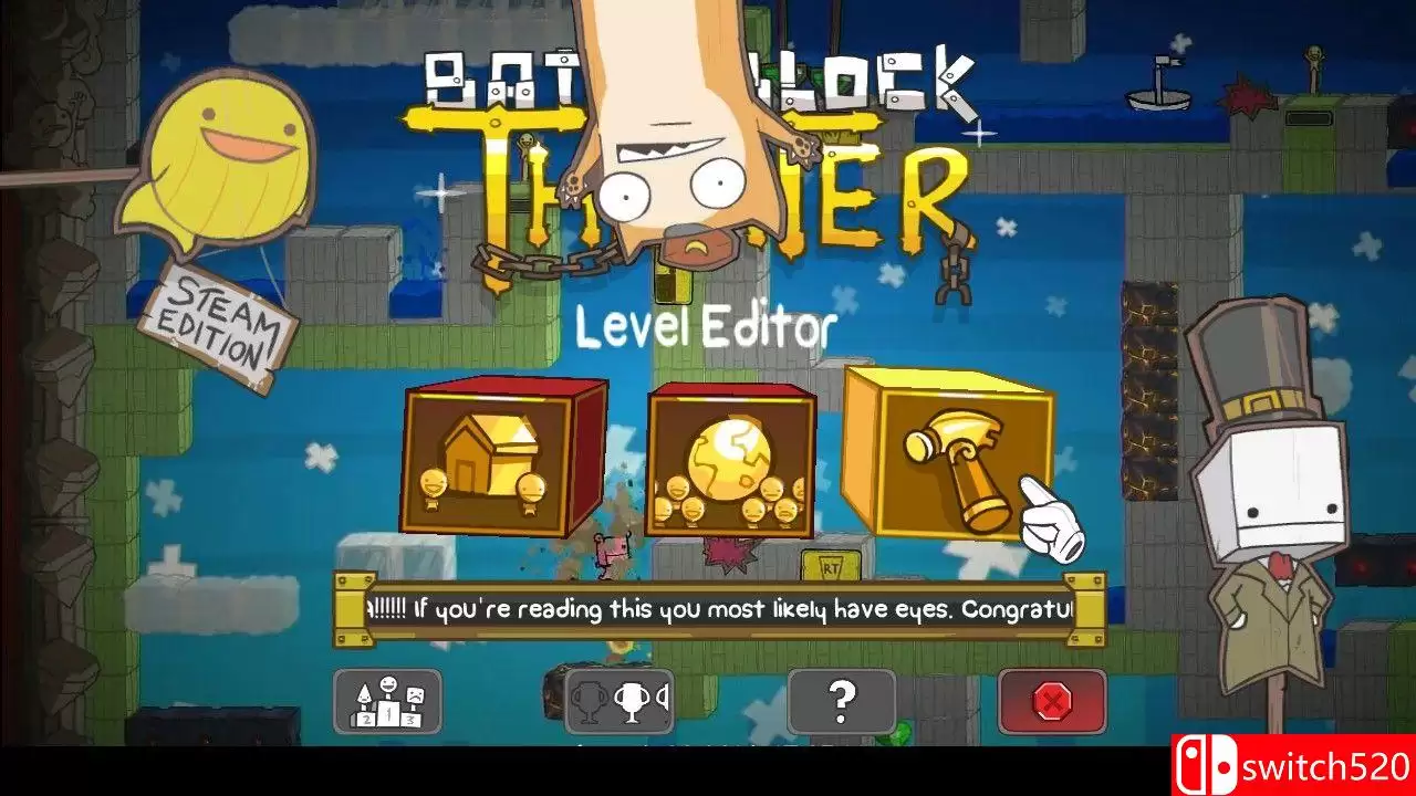 《战斗砖块剧场（BattleBlock Theater）》官方中文 生活质量重制版 [中文/繁体/英文/日语]