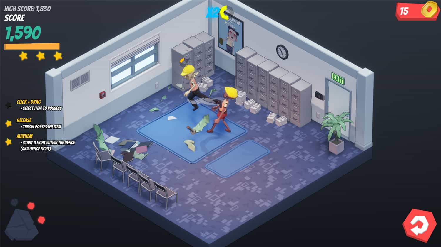 《办公室战斗》v1.0.0中文版-90yx网
